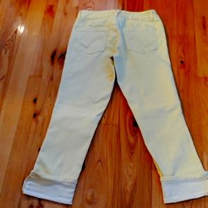 Democracy sz 4 adorable "flex"-excellent yellow jeans/ankle 💛 pants. New cond.